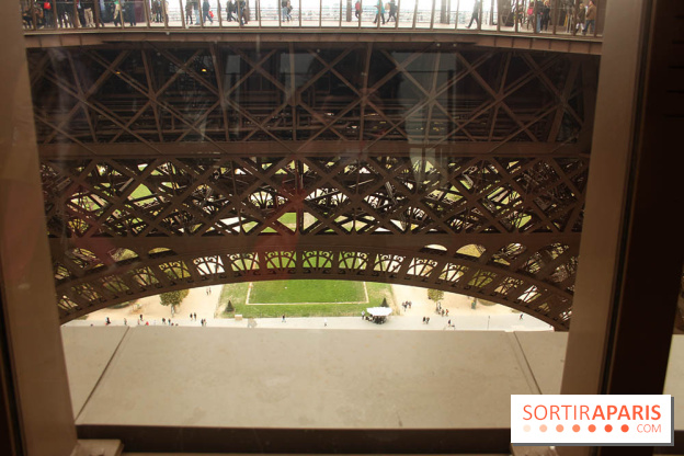 Le premier étage de la Tour Eiffel rénové