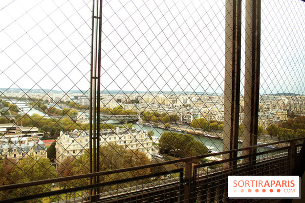 Le premier étage de la Tour Eiffel rénové