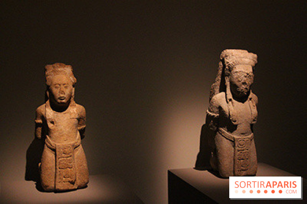 Mayas, un temps sans fin - sculptures d'esclaves