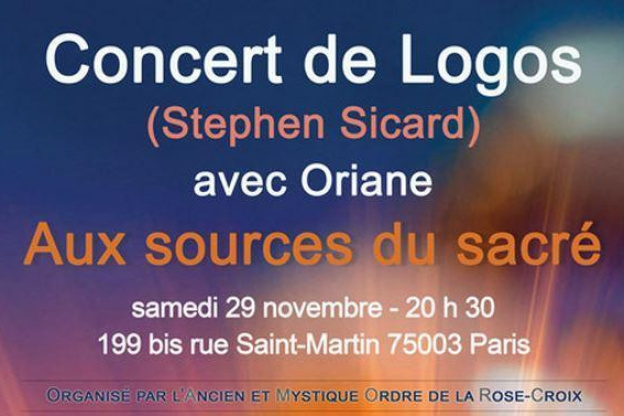 Concert Logos : Aux sources du Sacré 