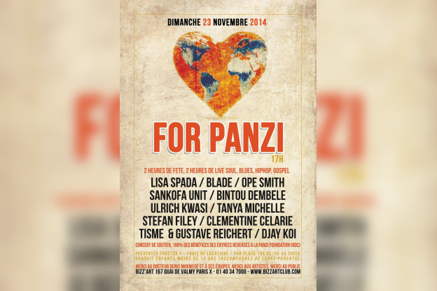 LOVE FOR PANZI CONCERT DE SOUTIEN À LA PANZI FOUNDATION (RDC)