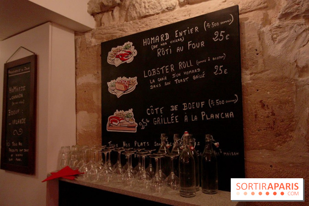 Les Pinces à Paris, le restaurant de Homard