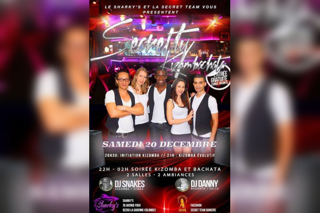 SECRETLY KIZOMBACHATA samedi 21 février