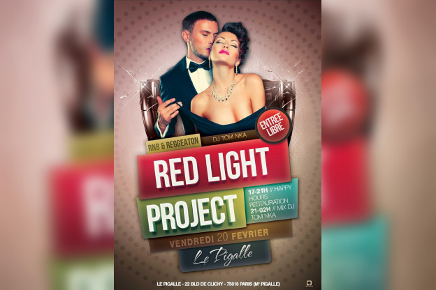 "Red Light Project " RnB vs Reggaeton Mix Tom Nka Le Pigalle