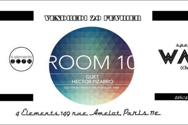 ROOM 10 @ 4 ELEMENTS #2 invite WARCKO