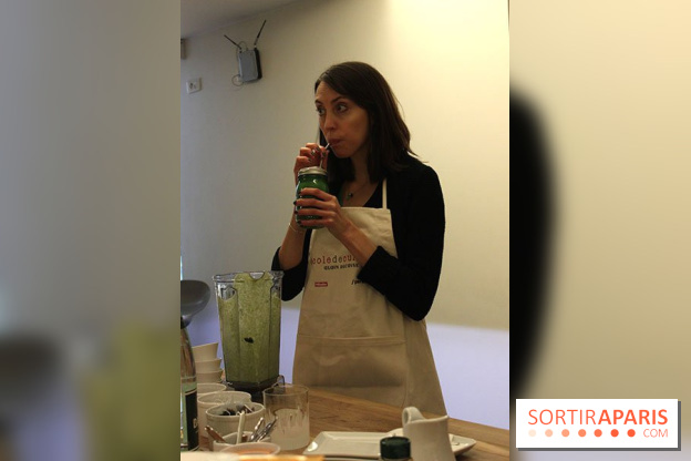 Cours detox avec Rebecca Leffler à l'Ecole de Cuisine Alain Ducasse