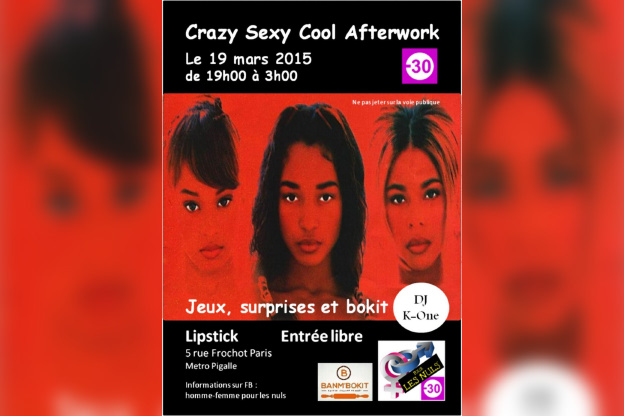 Afterwork + 30 ans Crzay Sexy Cool