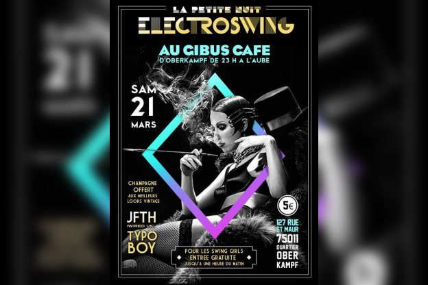 LA PETITE NUIT ELECTROSWING – SAM 21 MARS 2015 AU GIBUS CAFE