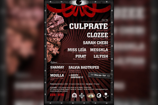 Stay Young and Die Pretty #9 Invite Culprate & les Hertz'hyene