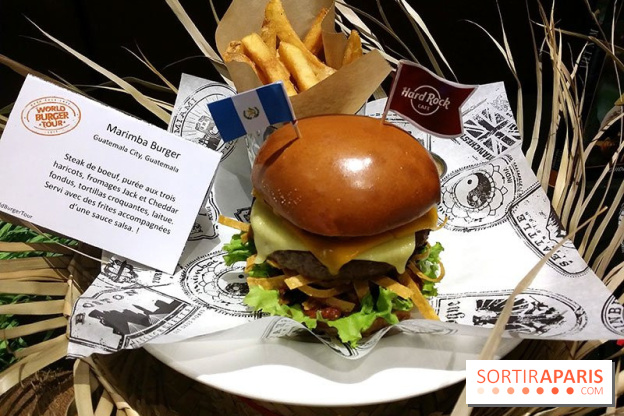 Le Tour du Monde des Burgers au Hard Rock Café