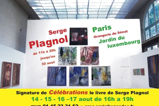 Exposition, Sortiraparis, Culture, Arts, Serge Plagnol, Orangerie, Sénat 
