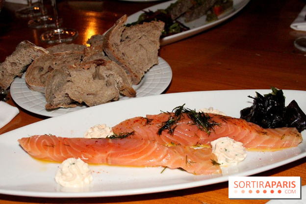 Pharamond : saumon gravelax