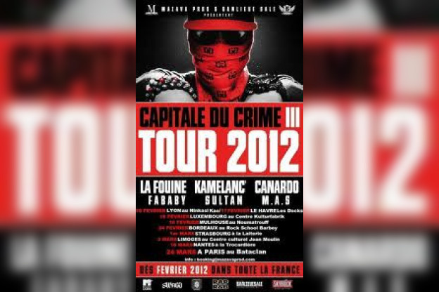 La Fouine présente Capitale du Crime 3 Tour