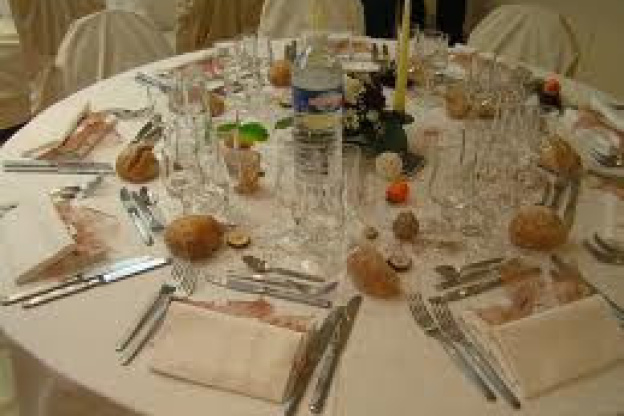 La table dressée