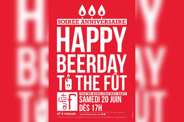 HAPPY BEERDAY - LE FÛT FÊTE SES 1 AN