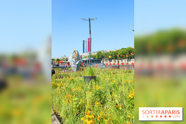 Petite Fleur Folie, le jardin éphémère sur les Berges