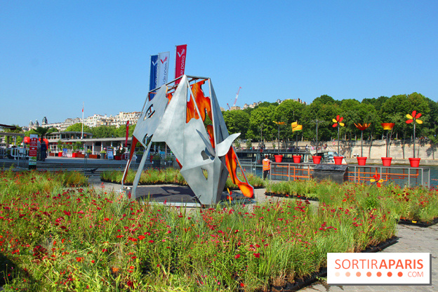 Petite Fleur Folie, le jardin éphémère sur les Berges