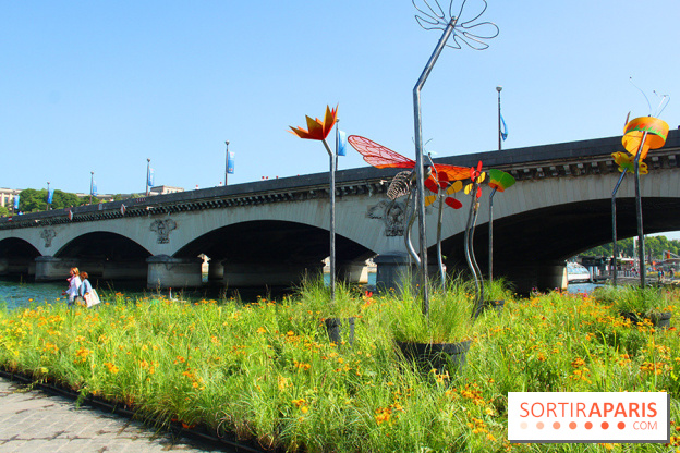 Petite Fleur Folie, le jardin éphémère sur les Berges