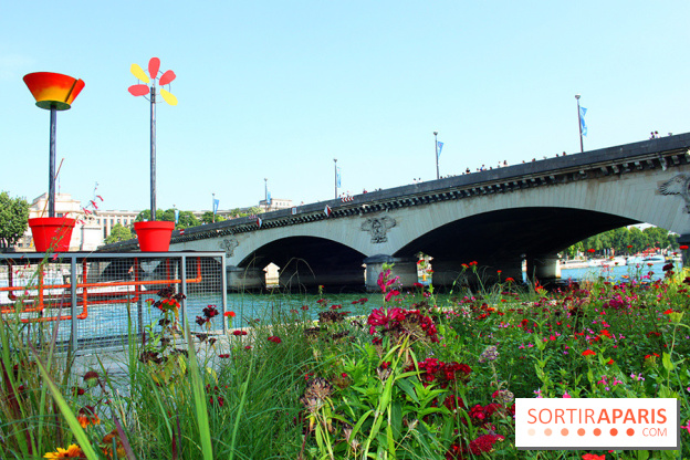 Petite Fleur Folie, le jardin éphémère sur les Berges