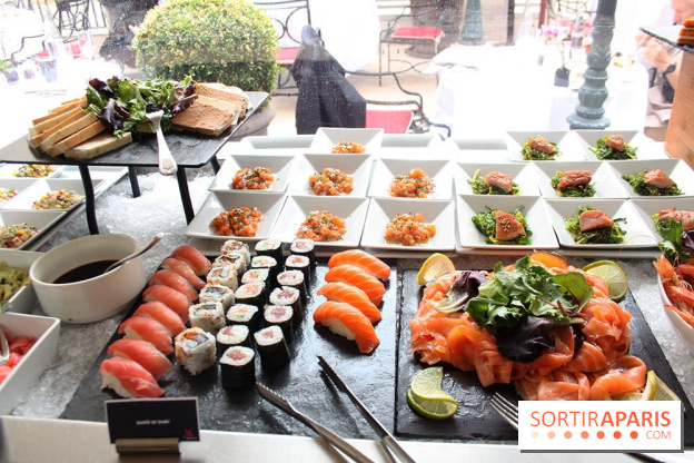 Brunch estival du Marriott Champs-Elysées