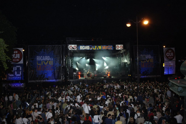 RICARD LIVE MUSIC,  Fte de la Musique, place Denfert-Rochereau, Paris, 21-06-2006