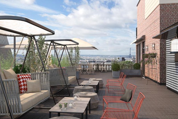 Le Terrass’’ Hôtel, version 2015 / Rooftop