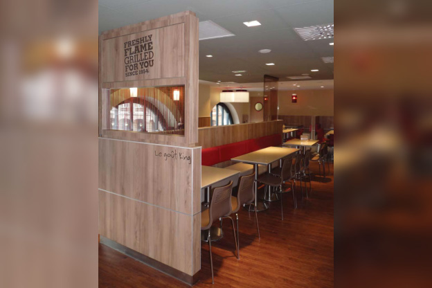 Ouverture du Burger King Paris, St. Lazare