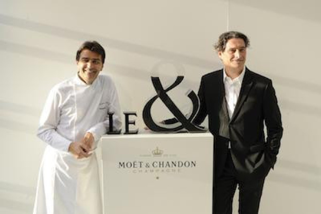 Moët & Chandon crée son parcours gustatif avec Yannick Alléno