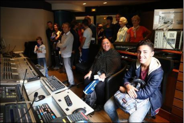 Journées du Patrimoine 2014 dans les studios de Europe 1
