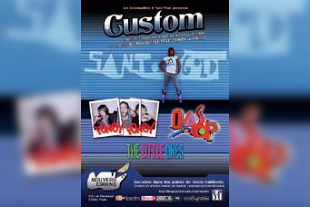 Concert, Paris, Custom, Nouveau Casino, Das Pop, The Little Ones, Poney Poney, Santagold