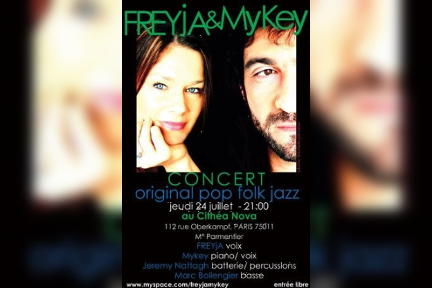 Concert, Paris, Freyja et Mykey, Cithéa Nova