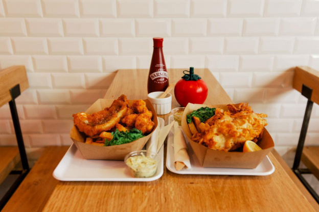 Pour un fish & chips : The Sunken Chip