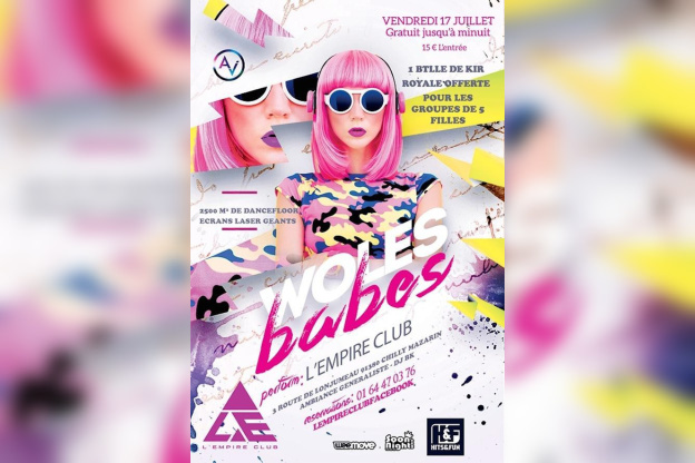Vendredi 17 Juillet Woles Babes à L'Empire 