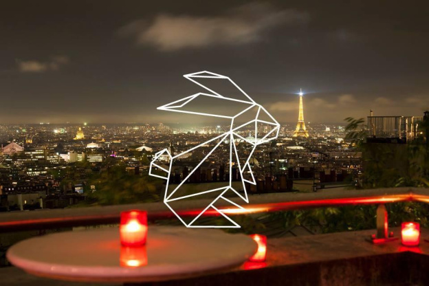 Follow the white rabbit in Montmartre