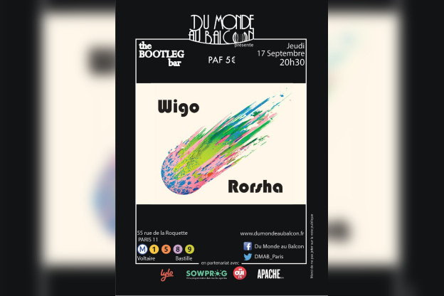Wigo + Rorsha au BOOTLEG BAR
