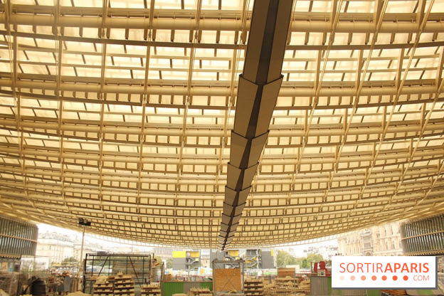 Le chantier des Halles en photos