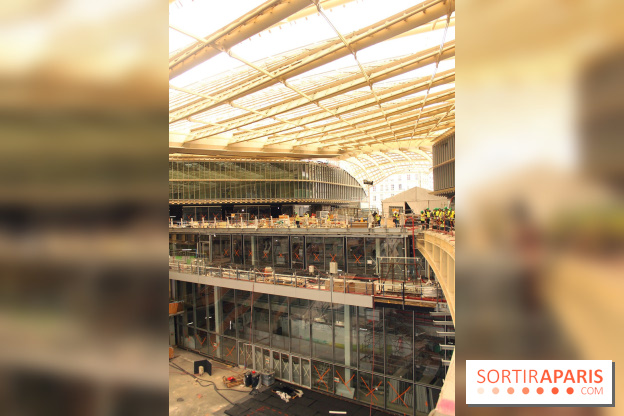 Le chantier des Halles en photos