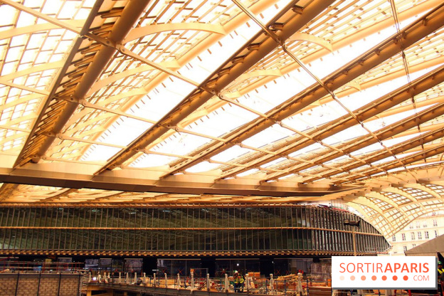 Le chantier des Halles en photos