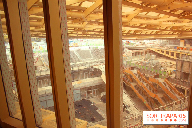 Le chantier des Halles en photos