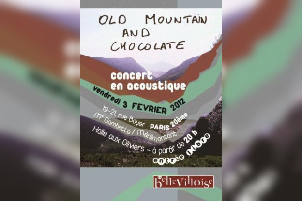 Concert acoustique Old Mountain and Chocolate