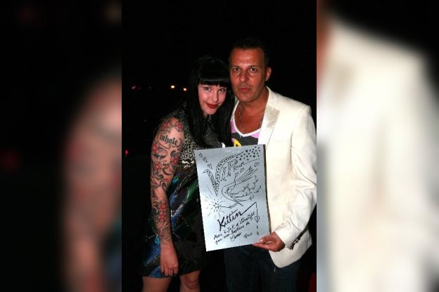 Miss Kittin et Jean-Roch