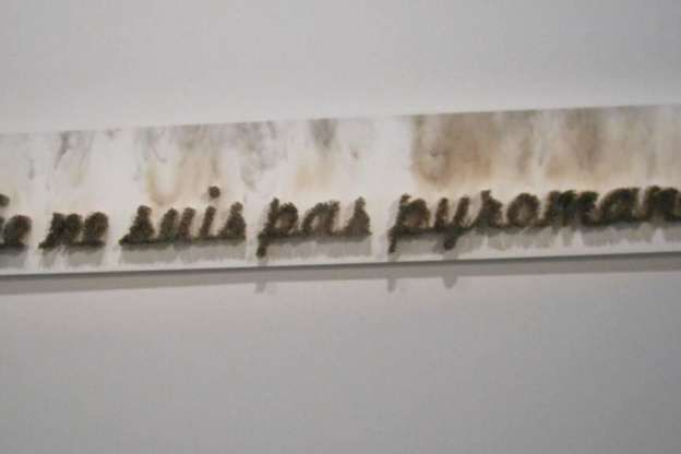 Exposition Dégagement, Institut du Mond Arabe,Ali Cherri Le Pyromane, © Ali Cherri Courtesy the artist and Imane Farès, Paris