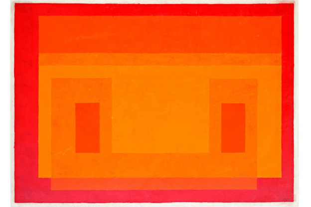 exposition Josef Albers centre pompidou, Variant / Adobe, 1947,The Josef and Anni Albers Foundation, Bethany (con), ©Adagp, Paris 2012