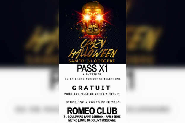 CRAZY HALLOWEEN (fille : gratuit)