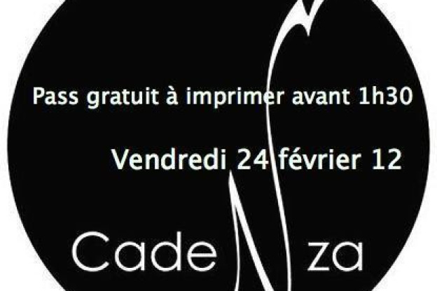 CADENZA NIGHT : ROBERT DIETZ, FRIVOLOUS Live, ALEX PICONE & DIGITALINE Live