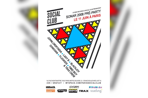Soirée, Paris, Sonar, Citizen Social Club 