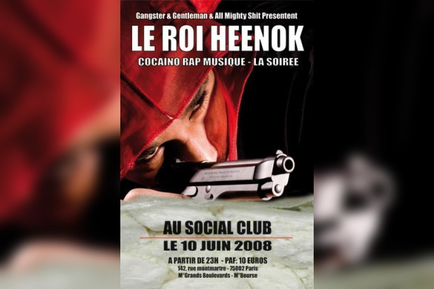Soirée, Paris, Social Club, Rap, Roi Heenok, Dee Nasty