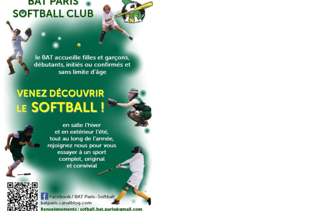Initiation au softball