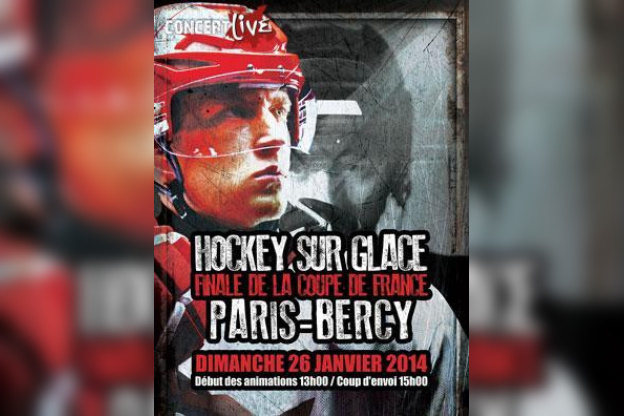 Finale de la Coupe de France de hockey sur glace 2014 à Paris Bercy