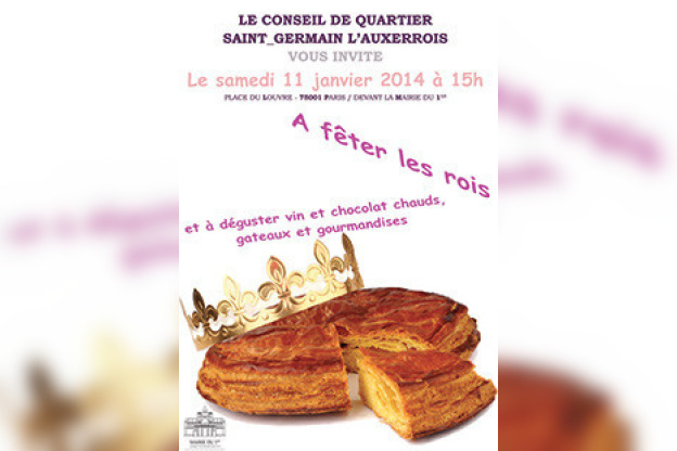 Galette des rois gratuite sur la Place du Louvre